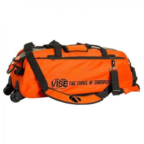Vise Grip 3-Ball Clear Top Tote Roller orange