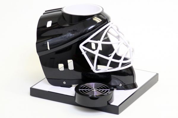 Beertube Hockey Black Goalie Mask