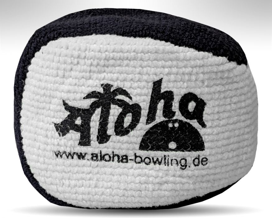 Aloha Microfiber Puffball black/white