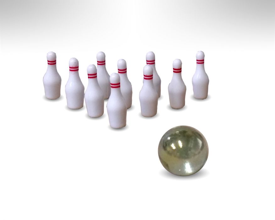 Mini Bowling Spiel