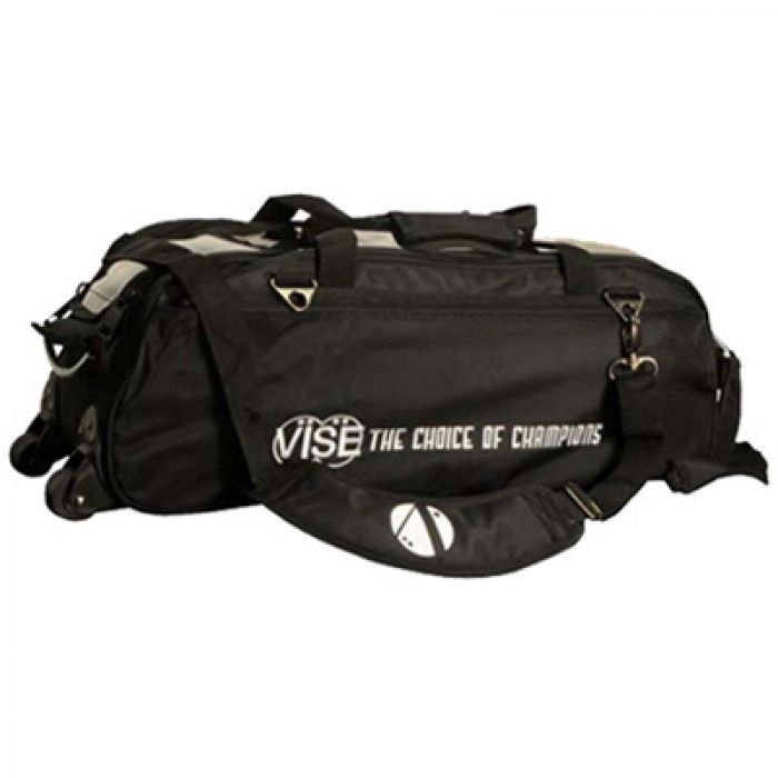 Vise Grip 3-Ball Clear Top Tote Roller schwarz