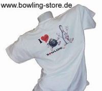 T-Shirt "I love Bowling"